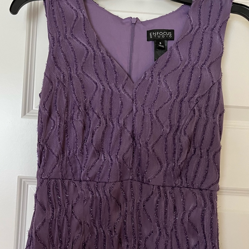 Purple Long Dress